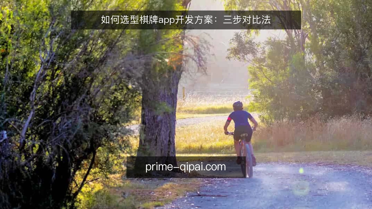 如何选型棋牌app开发方案：三步对比法